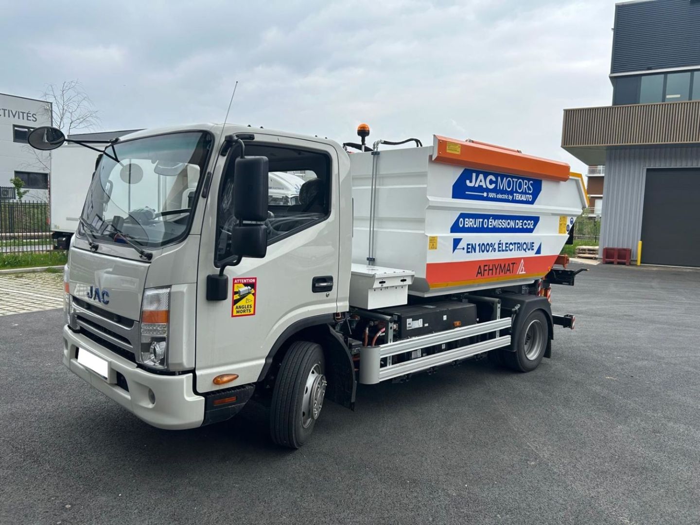 JAC I JAC N75 BOM - BENNE ORDURE MENAGERE