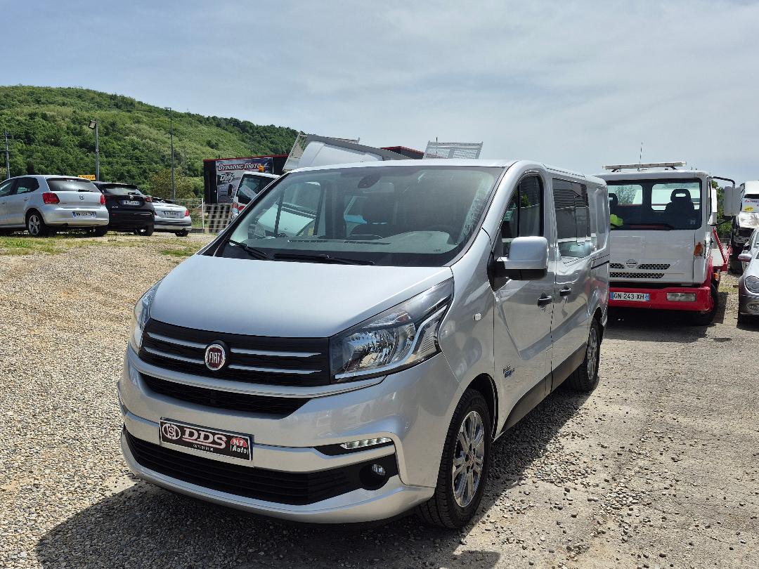 FIAT TALENTO - 5 PLACES ETAT NEUF ! 125 CABINE APPROFONDIE GPS L1 H1