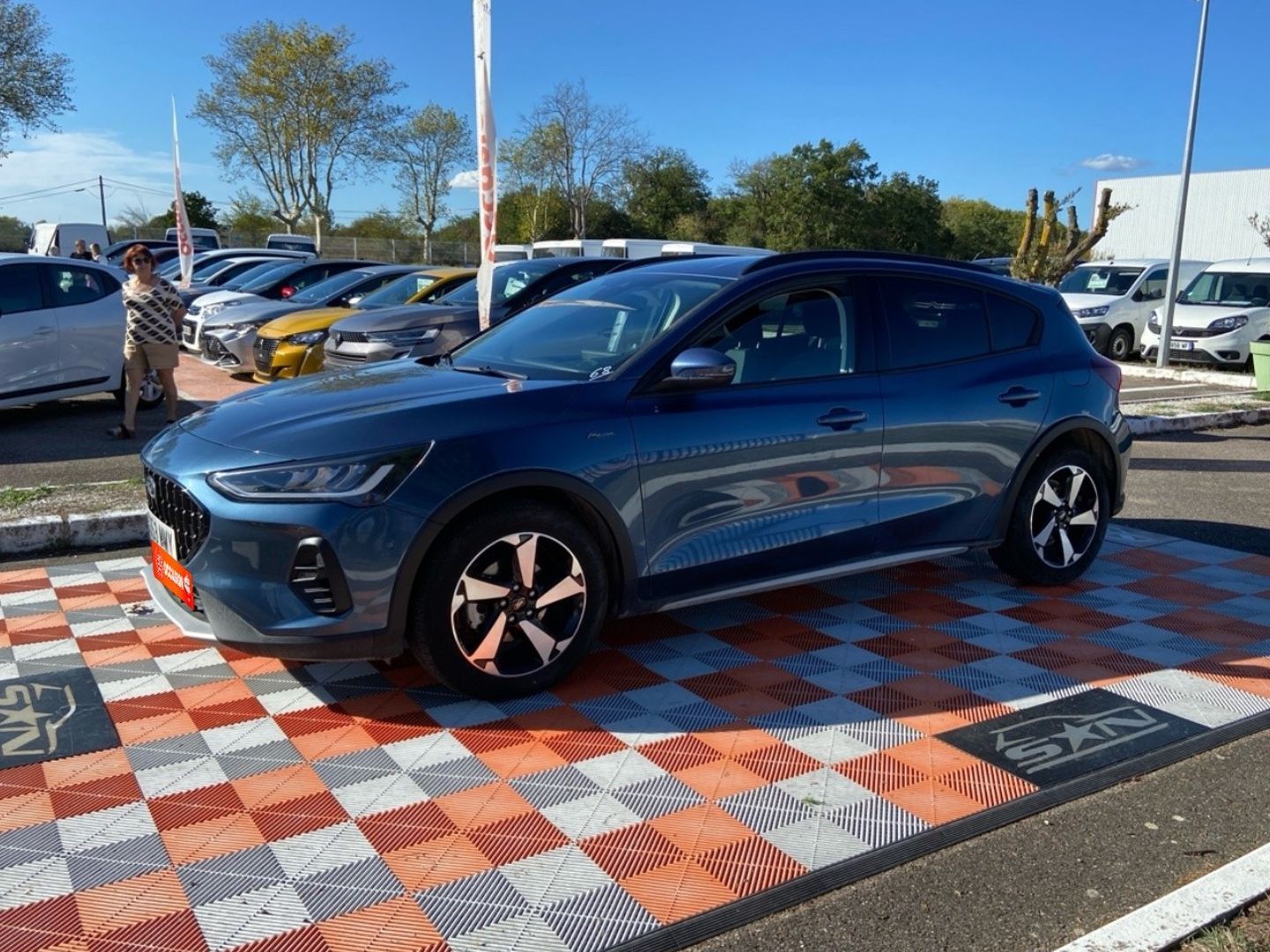 FORD FOCUS 1.0 EcoBoost Hybrid 155 DCT7 ACTIVE X GPS Caméra JA 18"