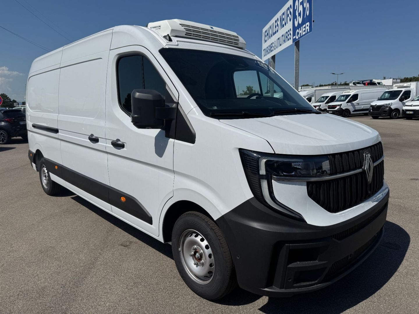 RENAULT MASTER FRIGORIFIQUE - 150CV L3H2 8,8M3 GROUPE THERMOKING CELLULE TRIMAT