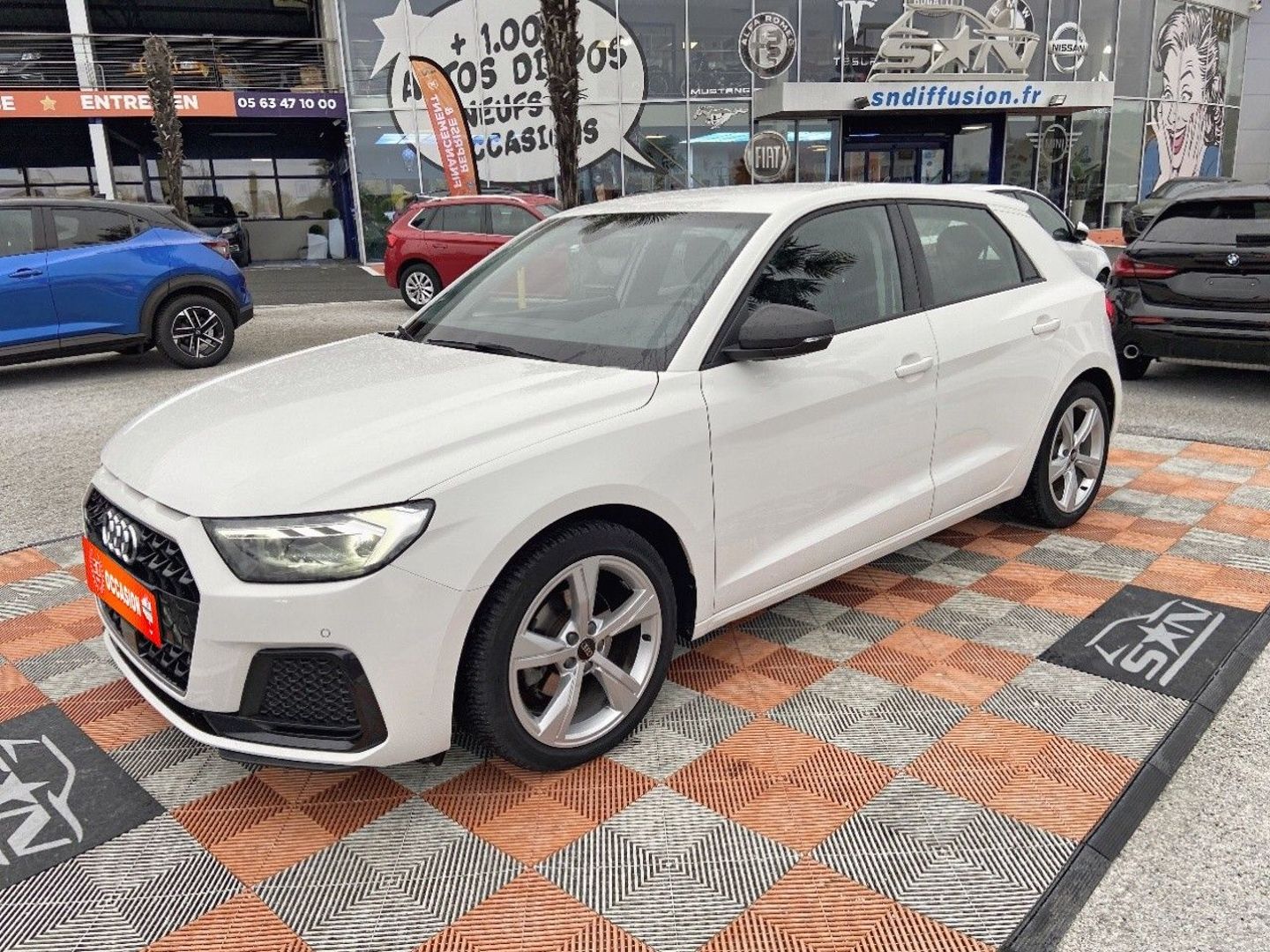 AUDI A1 SPORTBACK - 35 TFSI 150 S-Tronic DESIGN LUXE CUIR Caméra 1°Main